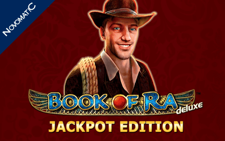 Book of Ra Deluxe Jackpot Edition slot logo