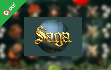 Saga slot machine logo by PAF