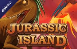 Jurassic Island slot logo