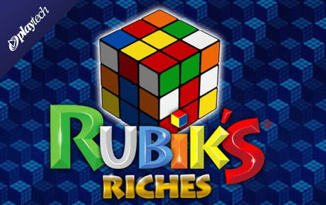 Rubiks Riches slot logo