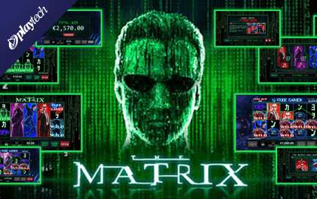 The Matrix slot logo