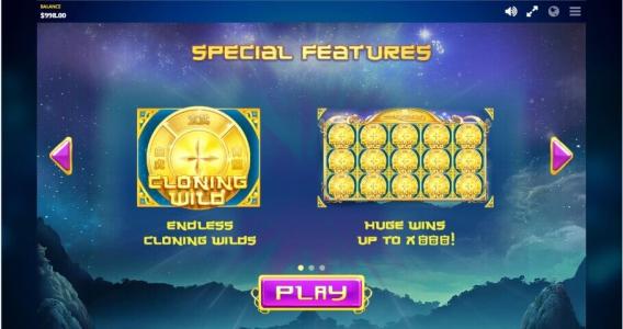 Divine Ways Slot Machine Wild Symbol Screen