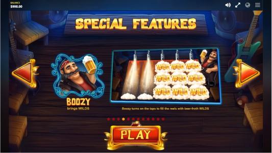 Snow wild and the 7 features Slot Machine Wild Symbol Screen