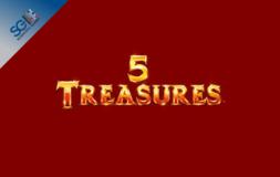 5 Treasures slot logo