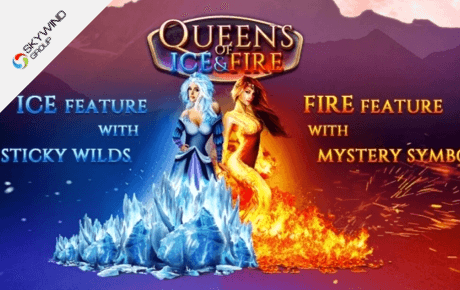 Queens of Ice and Fire slot logo