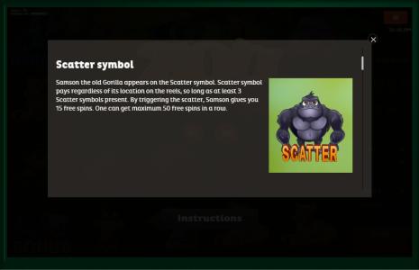 Zoo Slot Machine Scatter Awards Screen