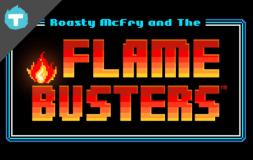 Roasty McFry and the Flame Busters slot logo