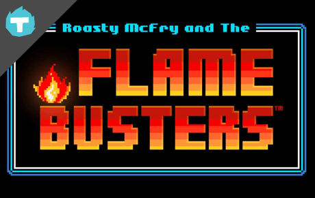 Roasty McFry and the Flame Busters slot logo