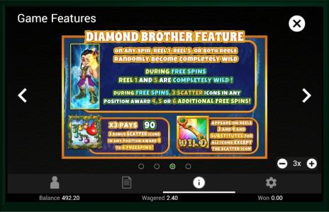 Huluwa Slot Machine Free Spins Bonus Screen