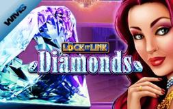 Lock It Link Diamonds slot logo