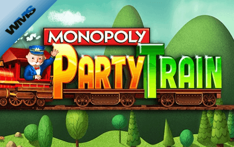 Monopoly Party Train slot logo