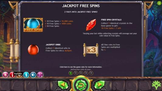 Ozwins Jackpots Slot Machine Free Spins Bonus Screen