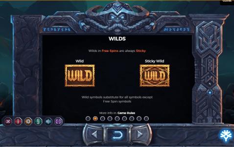 Vikings go to Hell Slot Machine Wild Symbol Screen