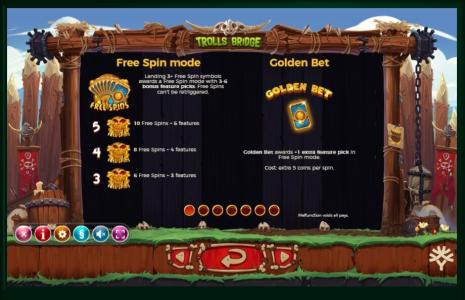 Trolls Bridge Slot Machine Free Spins Bonus Screen