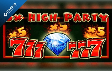 5X High Party slot logo