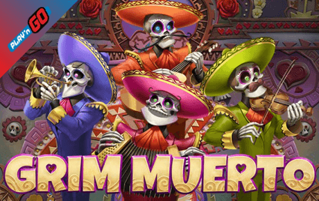 Grim Muerto slot logo