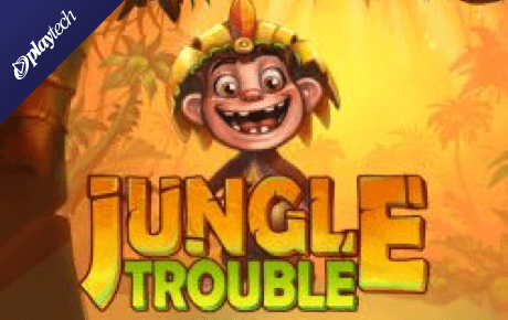 Jungle Trouble slot logo