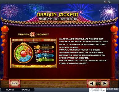 Nian Nian You Yu Slot Machine Dragon Jackpot Mystery Progressive Jackpot Screen
