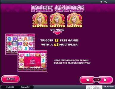 Slot Machine Free Games Screen