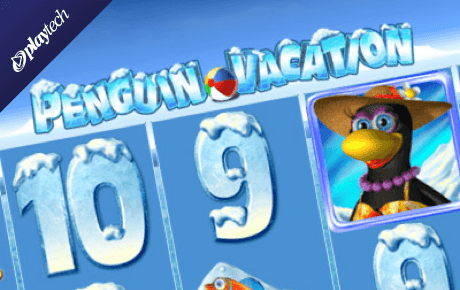 Penguin Vacation slot logo