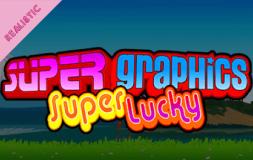 Super Graphics Super Lucky slot logo