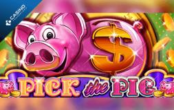 Pick The Pig slot logo
