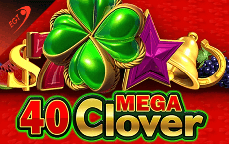 40 Mega Clover slot logo