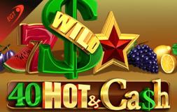 40 Hot and Cash slot logo