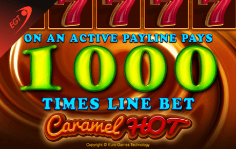 Caramel Hot slot logo