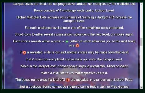 Stellar Jackpots with Serengeti Lions Slot Machine Treasure Jackpot Game Screen