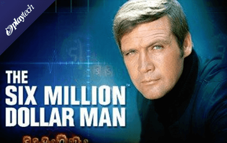 The Six Million Dollar Man slot logo