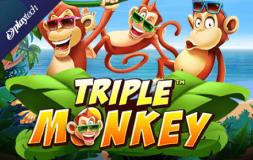 Triple Monkey slot logo