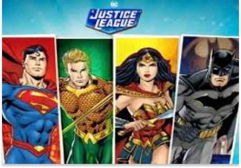 Justice League slot logo