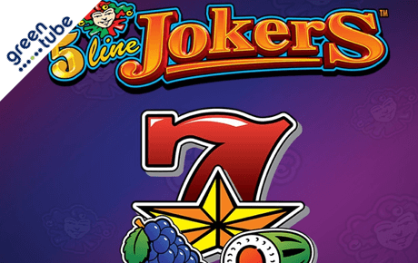 5 Line Jokers slot logo
