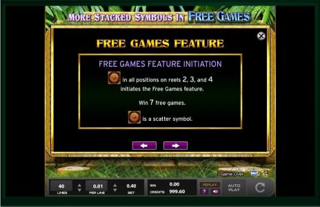 Island Eyes Slot Machine Free Game Bonus Screen