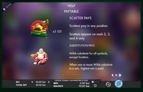 Fortune turtl Slot Machine Scatter Awards Screen