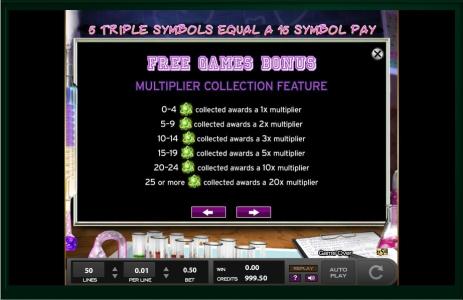 The Lovely Outlaws Slot Machine Bonus Game Screen