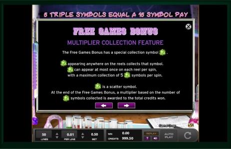 The Lovely Outlaws Slot Machine Free Games Bonus Screen