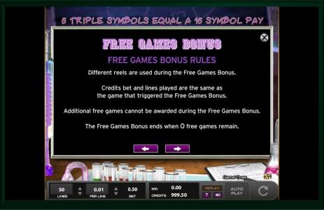 The Lovely Outlaws Slot Machine Free Games Bonus Screen