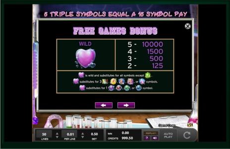 The Lovely Outlaws Slot Machine Free Games Screen