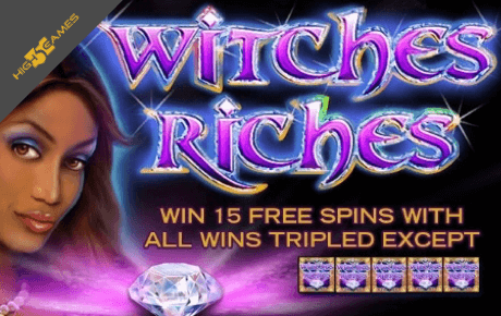Witches Riches slot logo