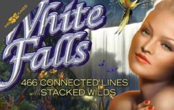 White Falls slot logo