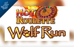 Hot Roulette Wolf Run slot logo