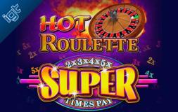 Hot Roulette Super Times Pay slot logo