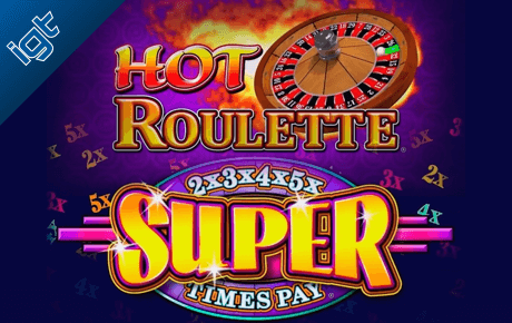 Hot Roulette Super Times Pay slot logo