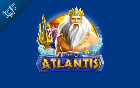King of Atlantis slot logo