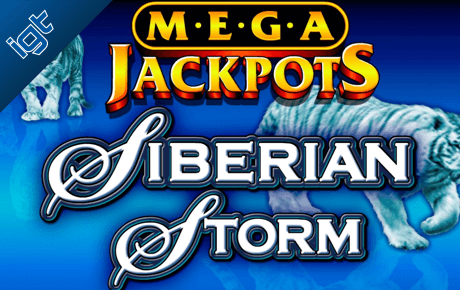 MegaJackpots Siberian Storm slot logo