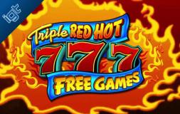 Triple Red Hot 7s slot logo