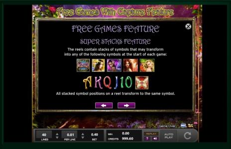 Cherry Mischief Slot Machine Free Game Feature Screen