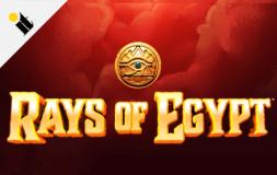 Rays of Egypt slot logo